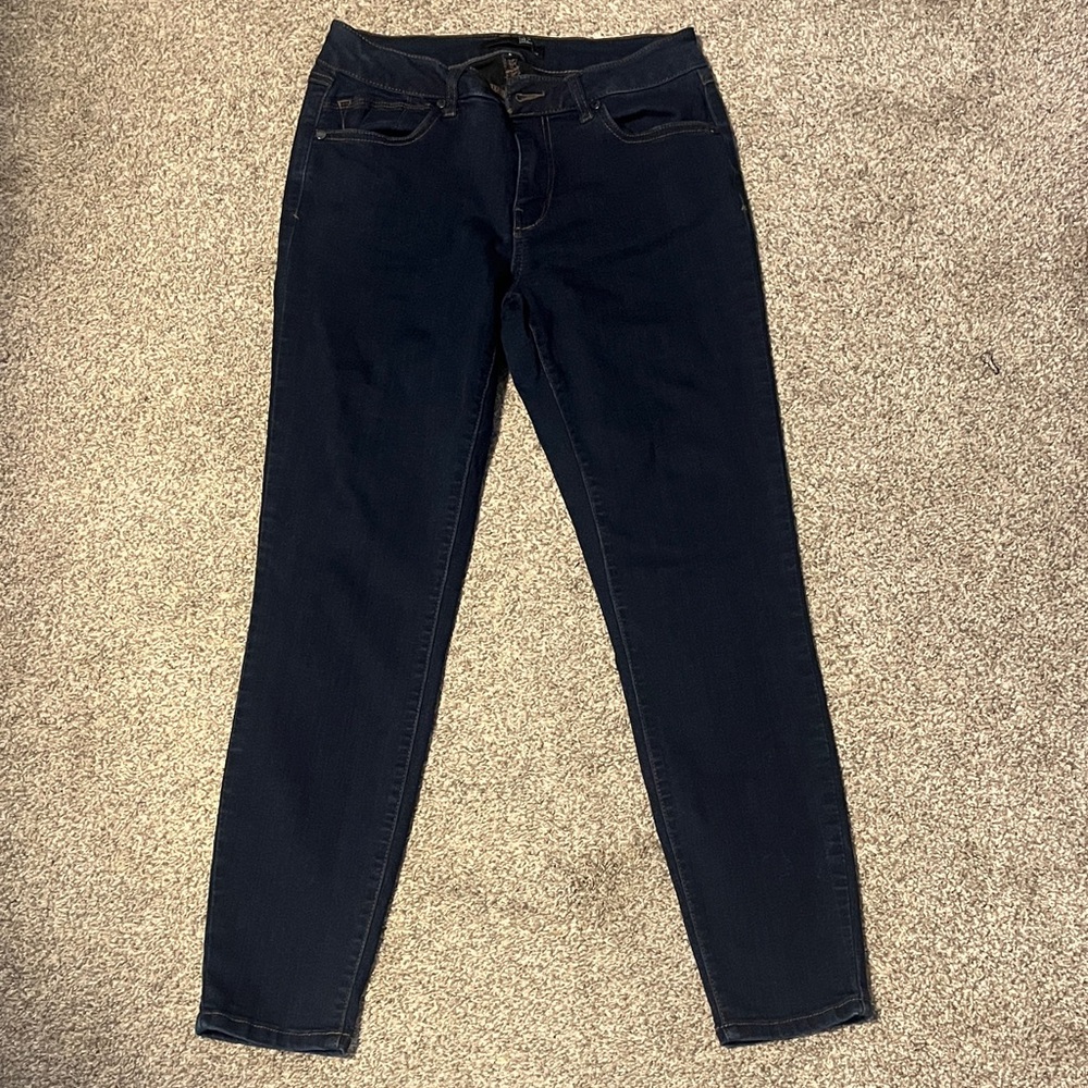 1822 Denim Women's Dark Blue Skinny Jeans